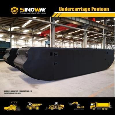 Good Quality Amphibious Excavator Pontoon Undercarriage for Sale