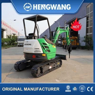 Flexible Rotation 2.6ton Small Mini Excavator Machine