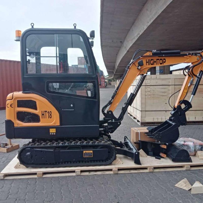 2000kg Hydraulic Mini Excavator Mini Digger Loader Bagger with Competitive Prices Meet CE/EPA/Euro 5 Emission