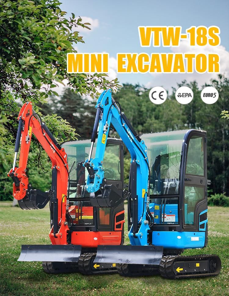 Chinese Mini Excavator Small Digger Import Mini Excavator 1 Ton 2 Ton for Sale Mini Crawler Excavator Prices