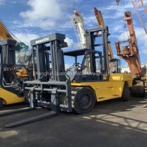 Side Shift Komatsu 16 Ton Fd160t Used Diesel Forklift on Sale