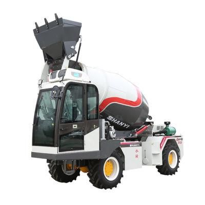 4m3 Self Loading Concrete Mixing Truck