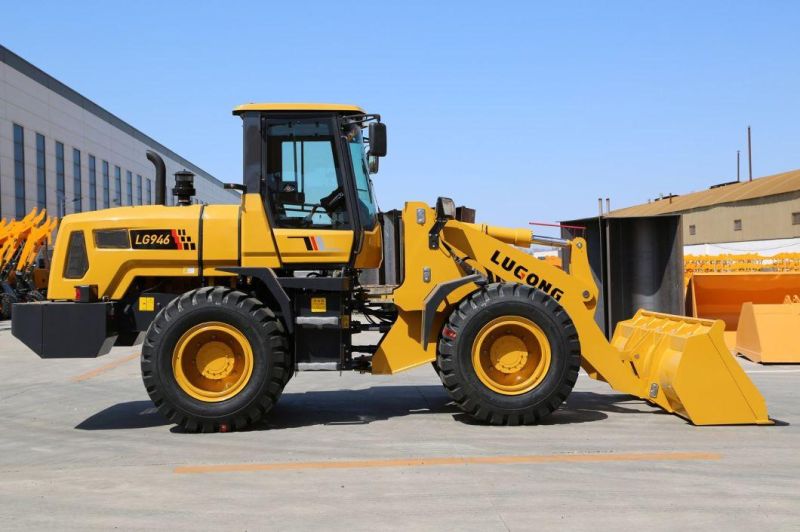 Lugong Small 2.5 Ton 1.3m3 Wheel Loader Mini Front End Loader