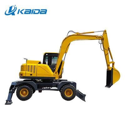 6.6 Ton Cheap Wheel Excavators Mini Excavator in Selling for Sale