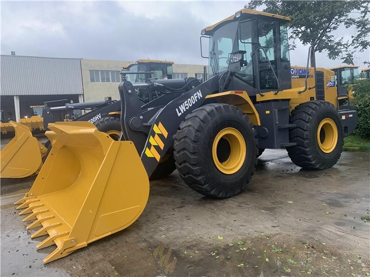 XCMG Brand New Official Manufacturer Lw500fn 5 Ton Chinese RC Hydraulic China Brand Front Wheel Loader Price List for Sale