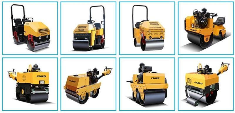 3ton Mini Road Roller Compactor Ride on Vibratory Roller Soil Roller Compactor Fyl-203