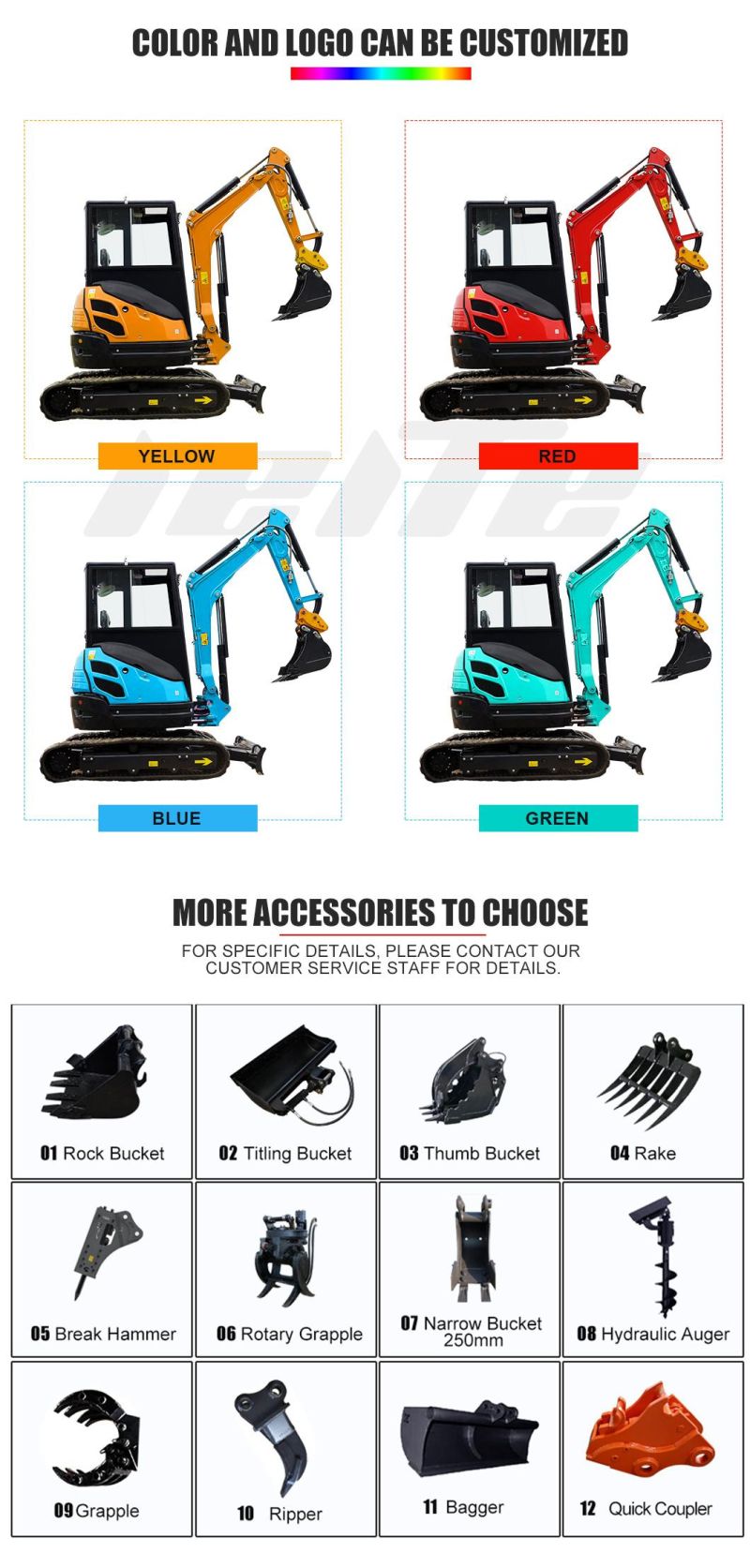 CE Certificate 2.6 Ton 2.8 Ton Hydraulic Mini Excavator with Best Price for Sale