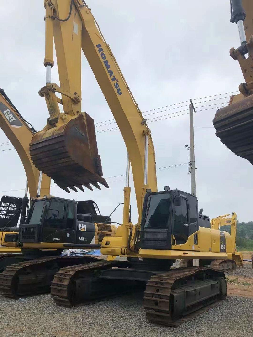 45 Ton Crawler Track Japan Excavators PC450-8 Used PC200-8 PC220-8 Excavadora Usada Excavatrice Pelle Producto Used Secondhand Big Large Excavator Sale Price