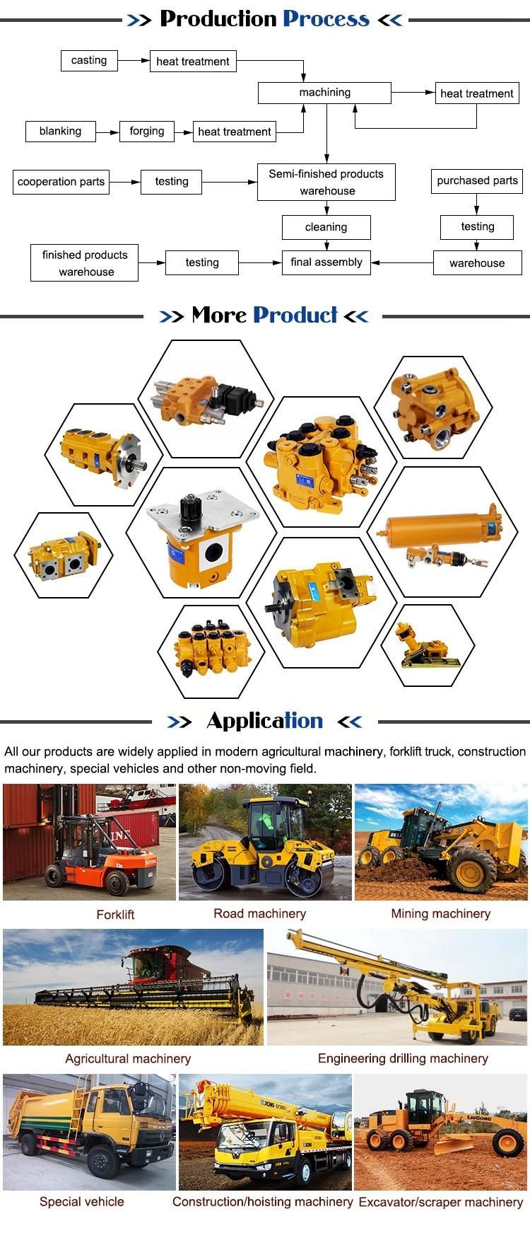Hydraulic Gear Pump for Forklift, Tractor, Crane, Construction Machinery