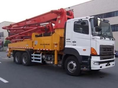 China Top Brand Larggest 70m 8*4 Truck Mounted Concrete Boom Pump Hb67V with Good Price