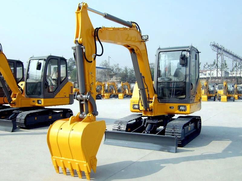 High Quality Xe60wa Xe60wd 6 Ton Mini Hydraulic Excavator Xe60