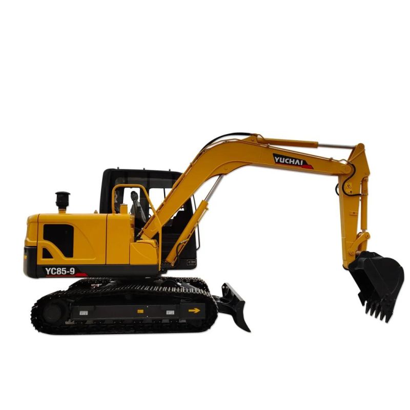 Best Brand in China Yuchai Excavator Yc85-9 with CE Certificate
