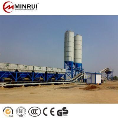 Minrui Hzs90 Container Concrete Mixer Batching Plant for Hebal