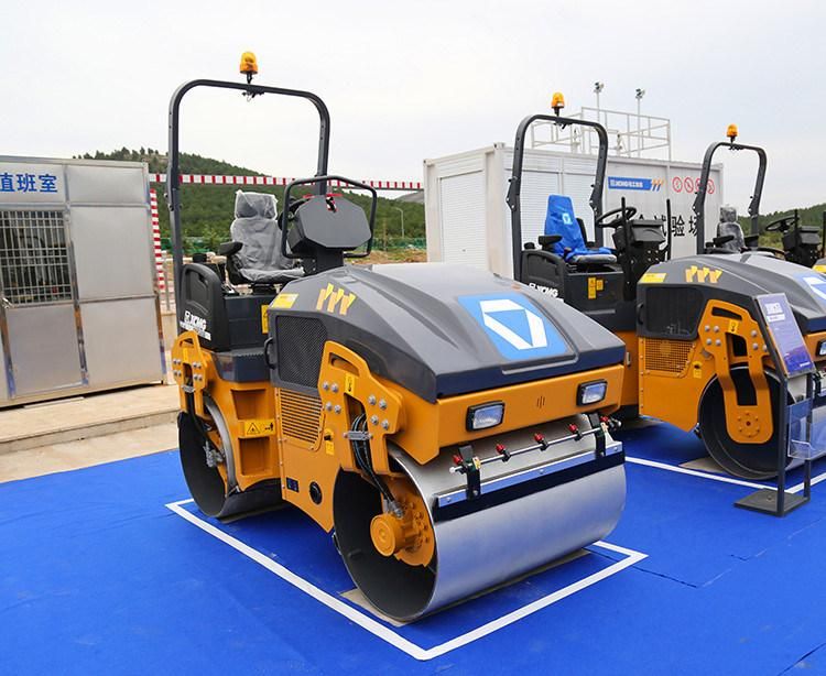XCMG 3 Ton Xmr303s Double Drum Vibratory Mini Small Road Roller Compactor Machine Price for Sale