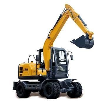 Shd New Condition Mini Wheel-Crawler Excavator for Sale with Cheap Price
