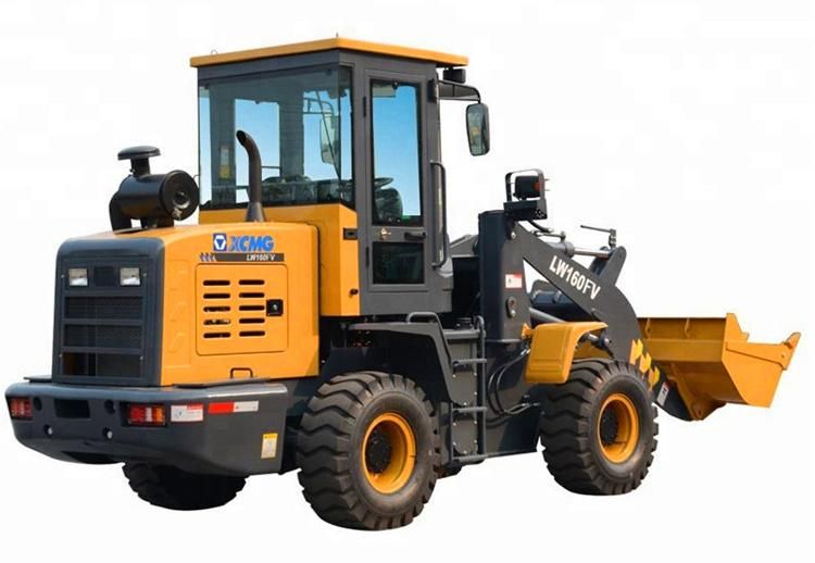 XCMG Official Agricultural Small Wheeled Loader with CE Lw160fv 1.6 Ton Compact Wheeled Loader for Sale