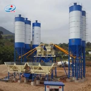 Great Quality High Efficiency Hzs90 Stationary Concrete Mixing Plant