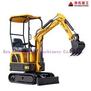 0.8 Ton Mini Digger From Rhinoceros Factory for Sale CE