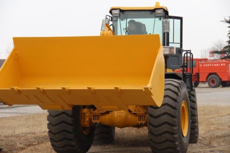 Zl68 Articulated Wheel Loader with Front Dumper for Construction
