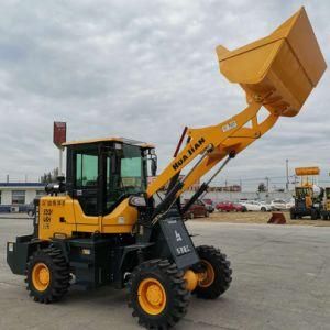 1.6 Ton Four-Wheel Drive Tractor Front End Wheel Loader for Agricultural Farm