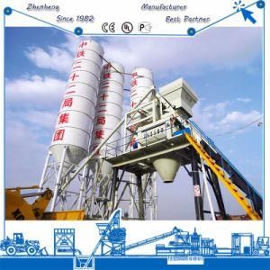 Competitive Price Lift Hopper Fixed Hzs75 Concrete Mixed Station Concrete Mixing Plant on Sale