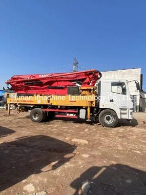 Used 37m Concrete Pump Truck Good Condition Hot Sale for S Any