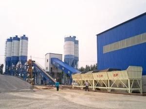 Belt Type Mixer Machinery Hzs90 Concrete Mixing Plant for Construction