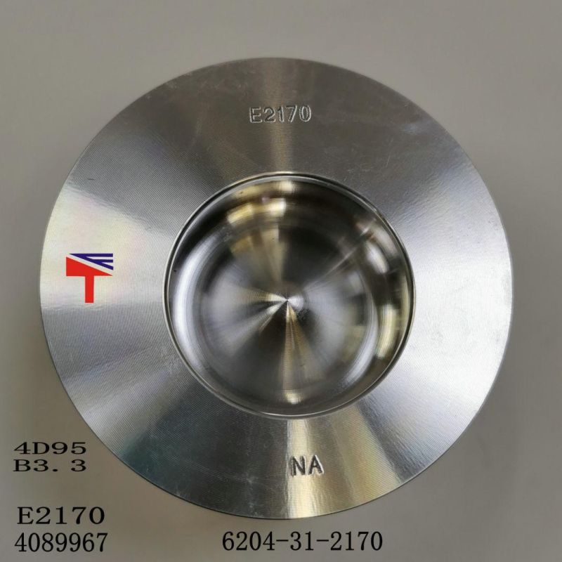 High Quality Diesel Engine Mechanical Parts Piston 6204-31-2170 for Engine Parts 4bt Qsb3.3 4D95 Generator Set