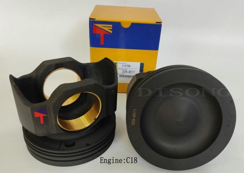 High-Performance Diesel Engine Engineering Machinery Parts Piston 329-4511 for Excavator Parts E390d E385c Engine Parts C18 Generator Set