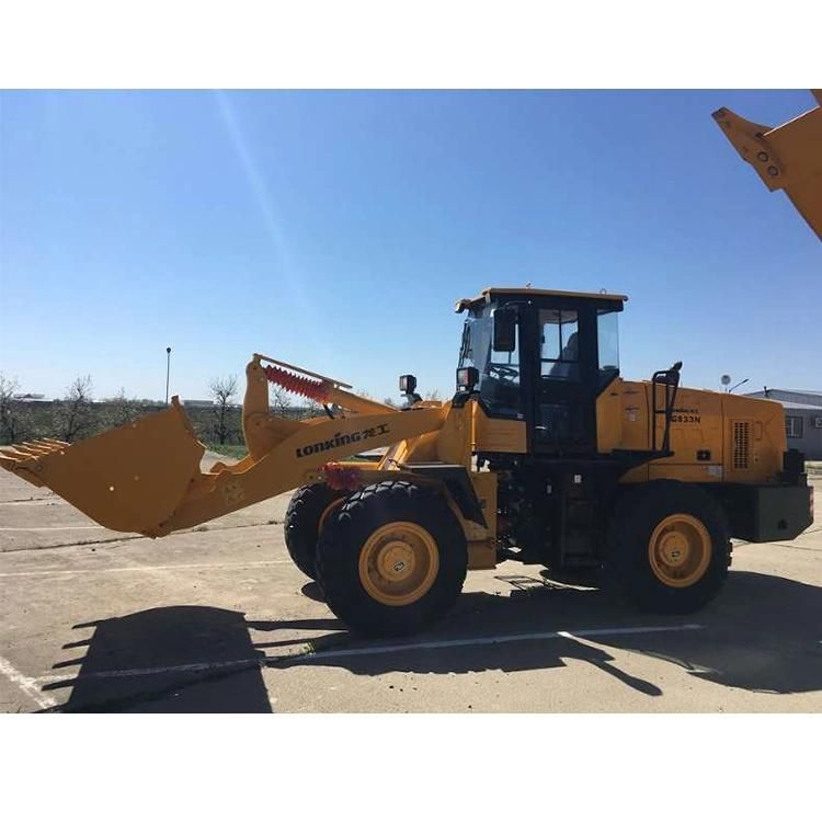 Hot Sale in Nigeria Lonking 3 Ton Compact Loader Wheel Loader Cdm833n