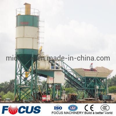 Yhzs35 35m3/H Mobile Concrete Batching/Mixing Plant Price