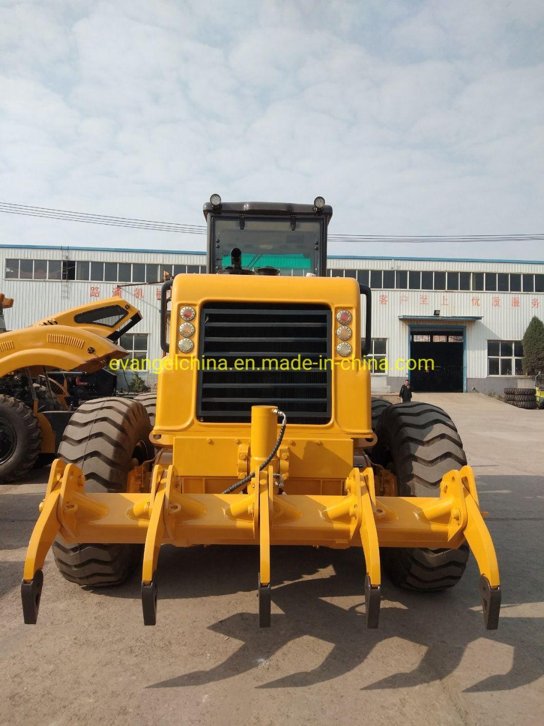 Lutong 15ton 165HP Motor Grader Py165c with Cummins Engine