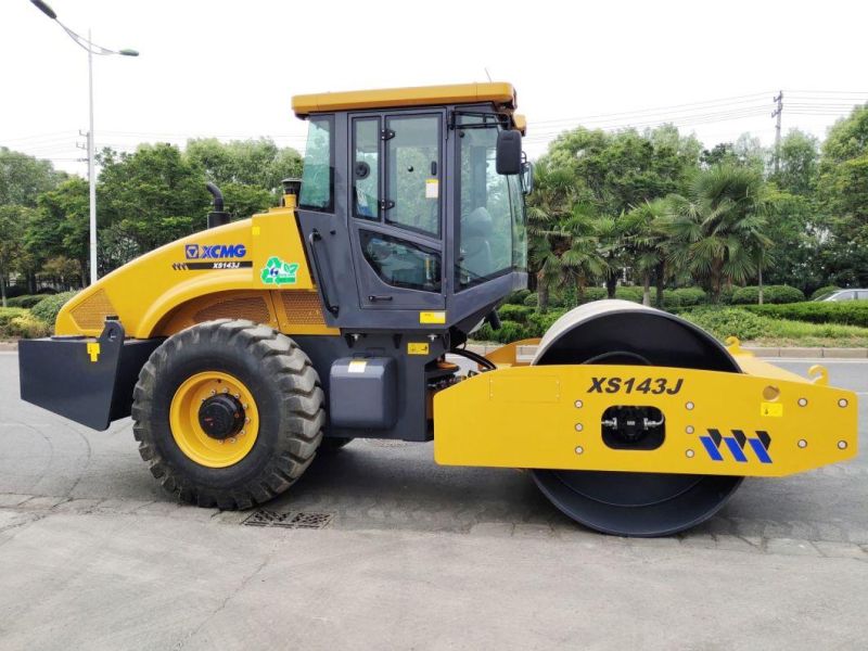 Oriemac 14t Single Drum Road Roller Xs143j Soil Asphalt Compactor Double Drum Mini Road Roller