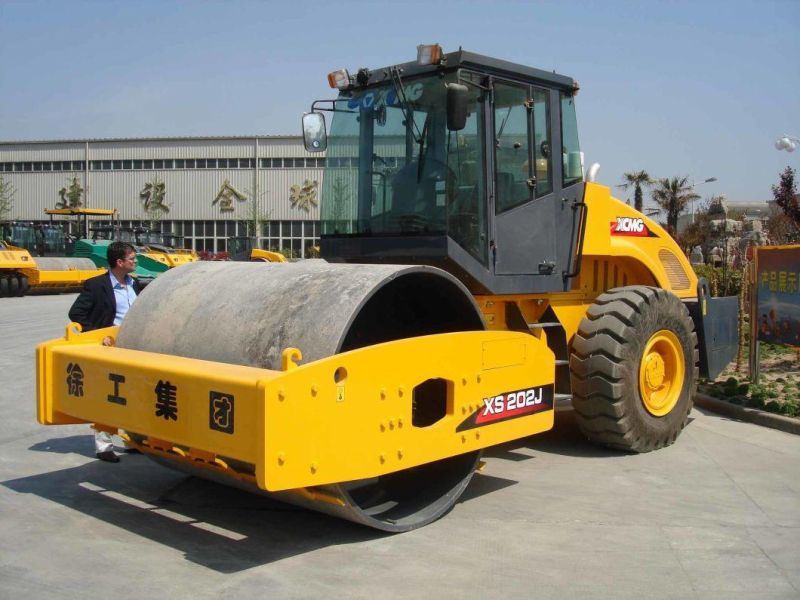 12 Ton Small Hydraulic Single Drum Road Roller Xs123h