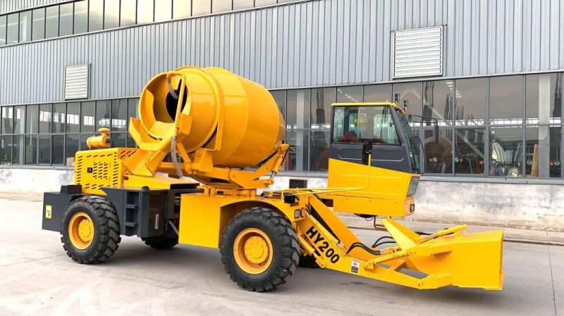 New 2cbm Self Loading Concrete Mixer with Good Quality