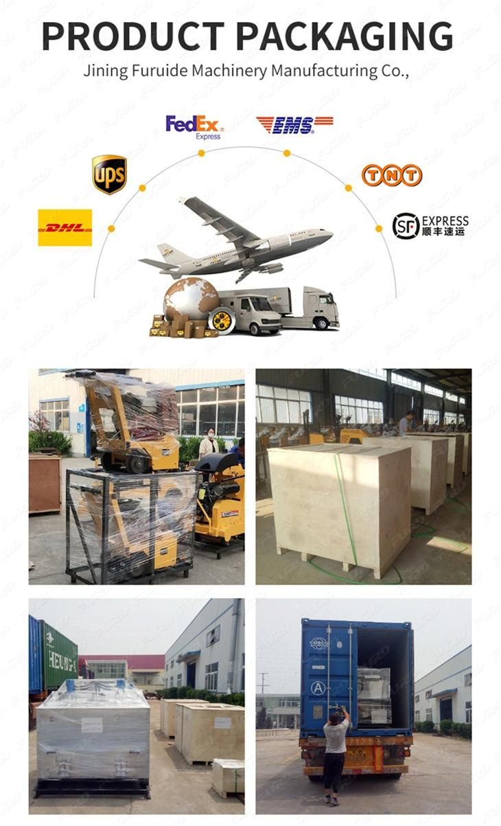 Self Propelled Electric Gasoline Engine Road Milling Machine