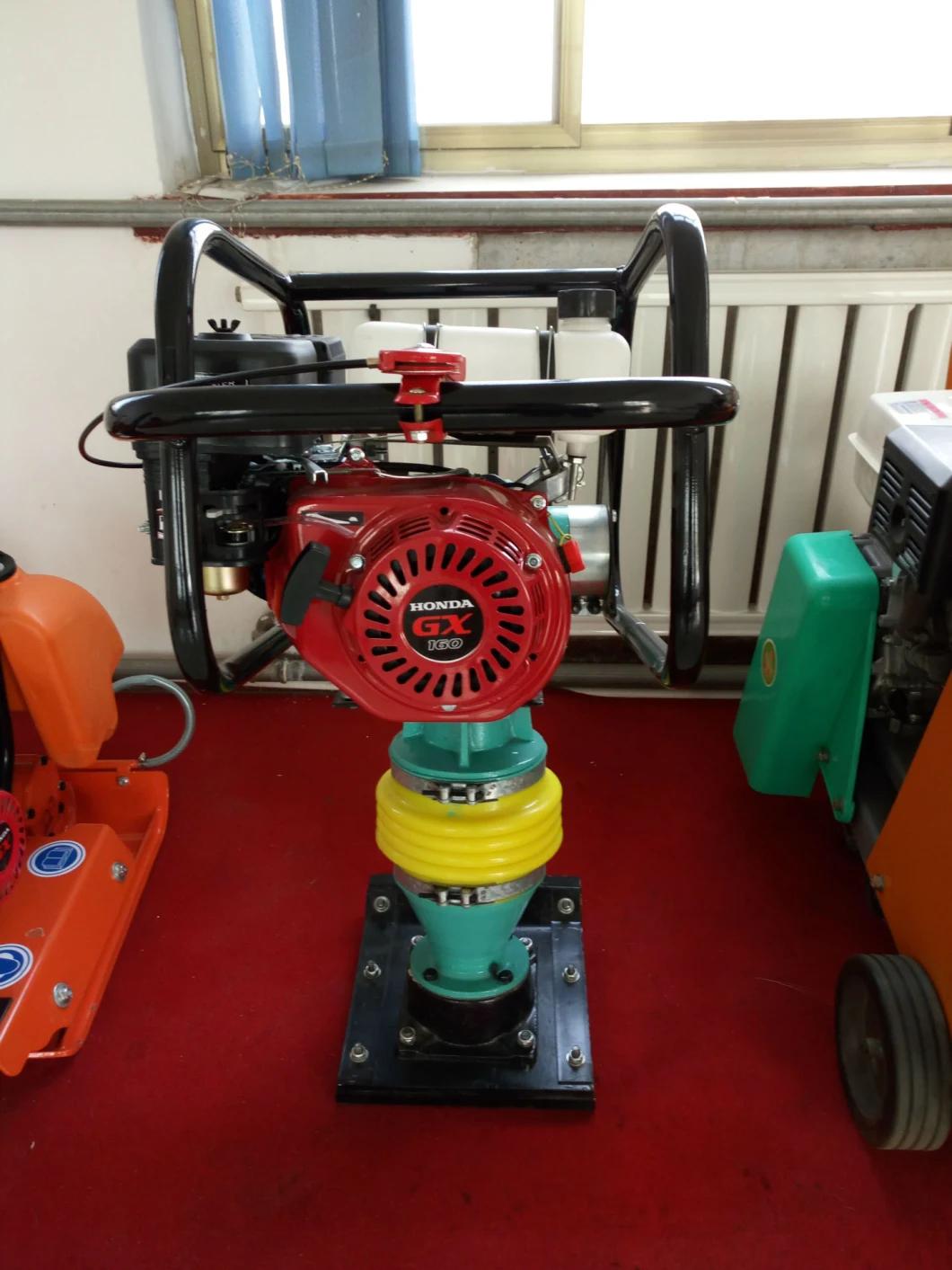 Handheld Gasoline Hcr80K Tamping Rammer Machine with Honda Gx160 Engine