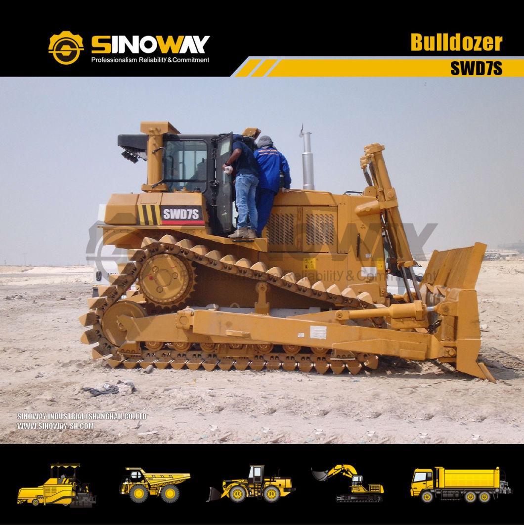 Brand New 230HP Sinoway Crawler Bulldozer for Landfill and Forest