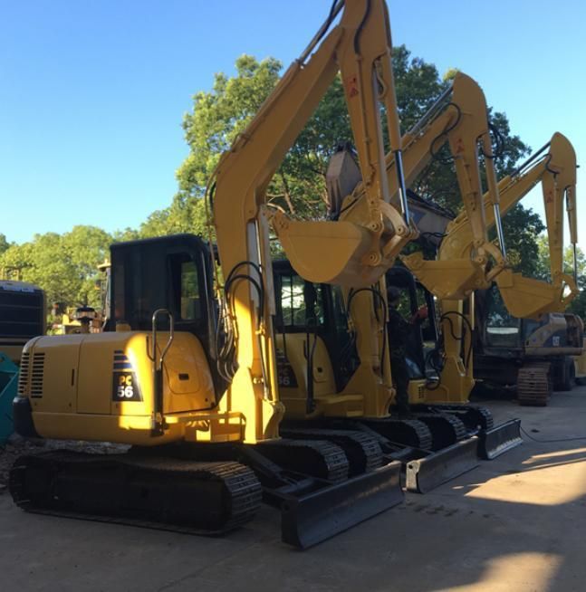 Mini Excavator Komatsu Used Crawler Digger Japan Small Low Price Second Hand Hydraulic Crawler 6ton PC35 PC55 PC56 Excavadora Usada Excavatrice