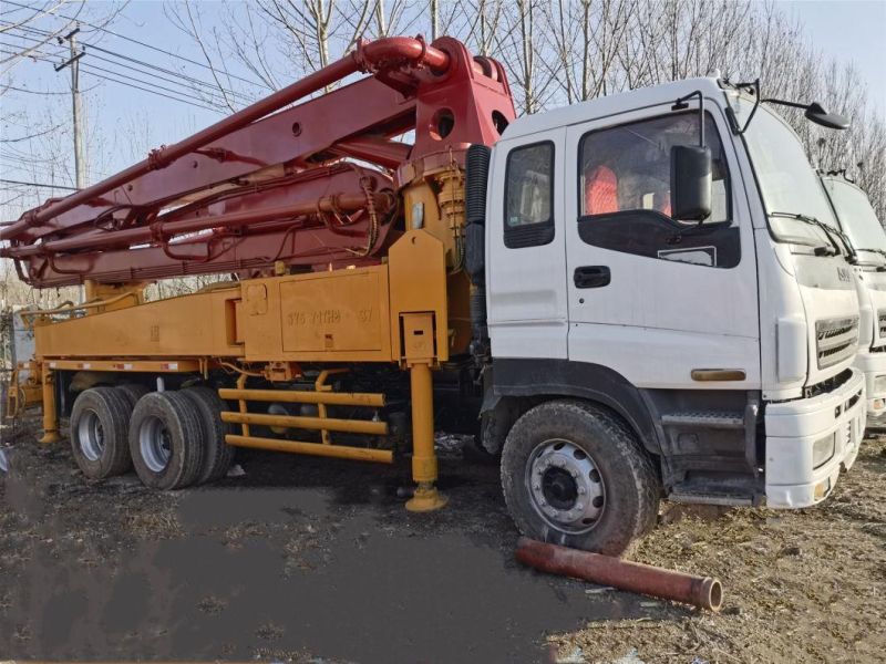 6X4 Concrete Pump Truck Construction Machinery Used Second Hand