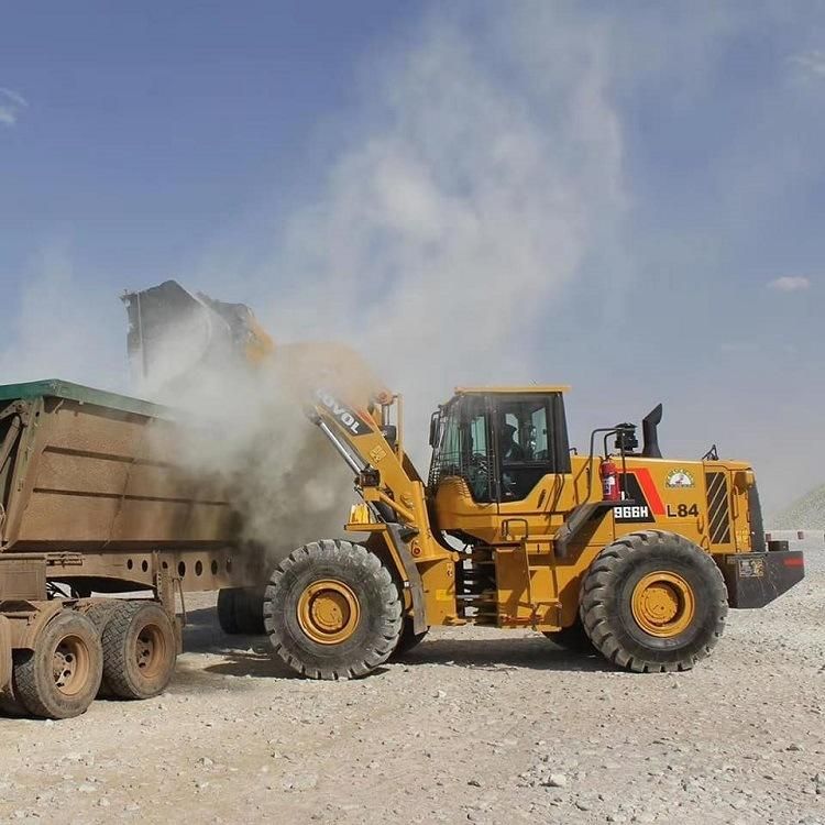 High Quality 6 Ton 7ton Lovol Foton FL966h Wheel Loader with Weichai Engine