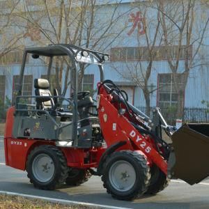 Taian Dy25 Mini Front End Loader Small Wheel Loader for European Market