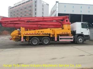 Year 2007 Used 37m Refurbished with Benz Chassis Concret Boom Pump