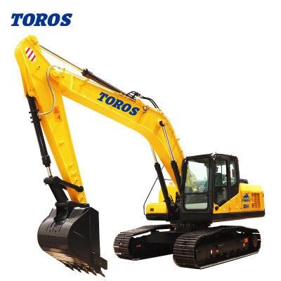 Te215 21.5ton Australia Machinery Repair Shops Hot Sell Customizable 21.5ton Excavator Construction Works Medium Excavator
