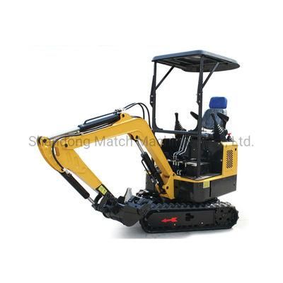 Small Tracked Digger Mini Excavator Mini Bagger/Diggers with Hydraulic Joystick