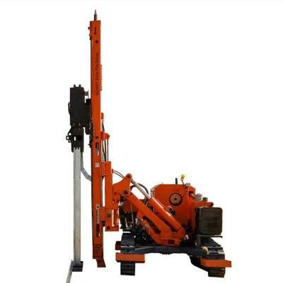 Static Hydraulic Excavators Mounted Solar Pile Driver with Attachment