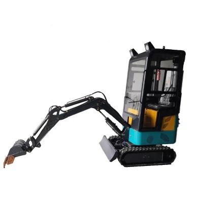 High Quality Micro Mini Excavator 0.8ton 1 Ton Earthmoving Machinery