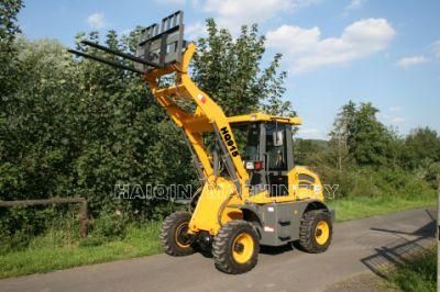 Best-Selling CE Approved (HQ915) for Sale Articulated Wheel Loader