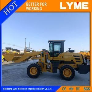 High Efficiency Tractor Front End Wheel Loader with Efficiency Hydraulic System