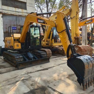 Used Excavators Sanyi Sy75c Earth-Moving Machinery Original Crawler Excavators